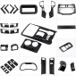 Full interior set blacked out and CF overlay trims Toyota 4Runner 2010-2024