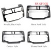  Interior Console Navigation Cover Trim 1pcs For Toyota 4Runner 2014-2019