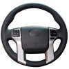  Hand-sewn Soft Leather Wear-resistant Steering Wheel Cover For Toyota 4Runner 2010-2024