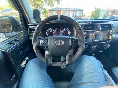 2021 tacoma steering wheel cover