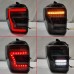 Free Shipping Plug and play Tail Lights Led Tail Lights Rear Lamp 2pcs For Toyota 4RUNNER 2010-2021