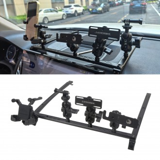 Central Control Multifunctional Integrated Bracket Mobile Phone Holder For Toyota Tundra 14-21