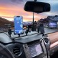 Central Control Multifunctional Integrated Bracket Mobile Phone Holder For Toyota Tundra 14-21