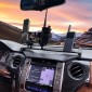 Central Control Multifunctional Integrated Bracket Mobile Phone Holder For Toyota Tundra 14-21