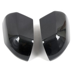 Free shipping Carbon Fiber Style Side Door Mirror Cover Trim 2pcs For Toyota Tundra 2022-2023