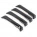  Carbon Fiber Style Side Door Handle Cover Trim 4pcs For Toyota Tundra 2022-2023
