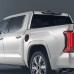  Carbon Fiber Style Oil Fuel Tank Cap Cover Trim 1pcs For Toyota Tundra 2022-2023