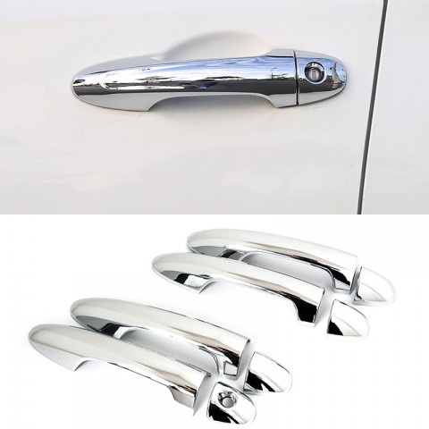  ABS Chrome Door Handle Cover Trim 8pcs For Toyota Tacoma 2016-2019