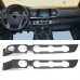 Not suitable for TRD PRO!!! Carbon Style A/C Control Switch Panel Cover Trims For Toyota Tacoma 2016-2022