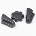  Carbon Style Car Seat Adjustment Button Cover Trim For Toyota Tacoma 2016-2022