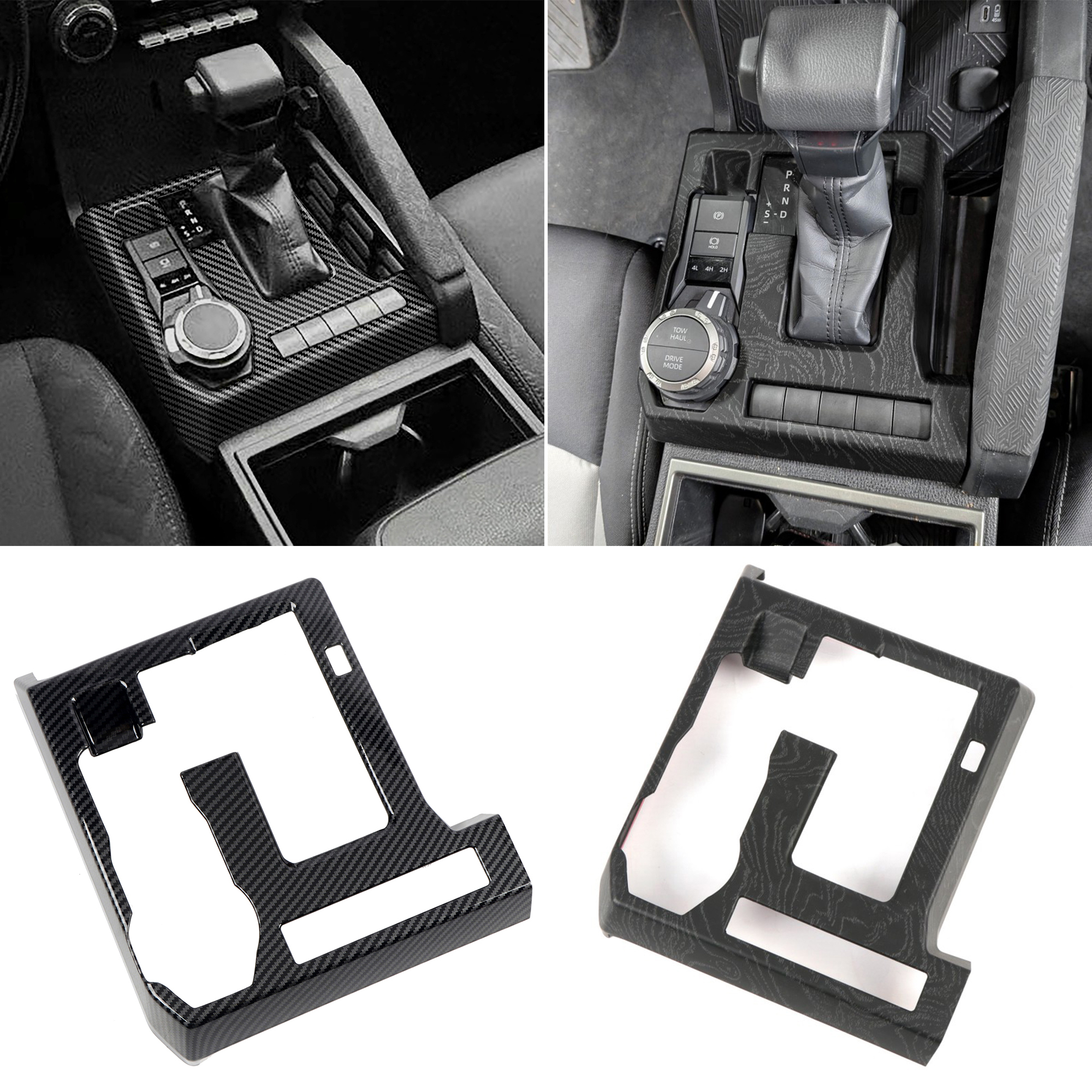 NOT Fit for Manual transmission!!!Center Gear Shift Box Panel Decorative Cover Toyota 4Runner 2025 / T...