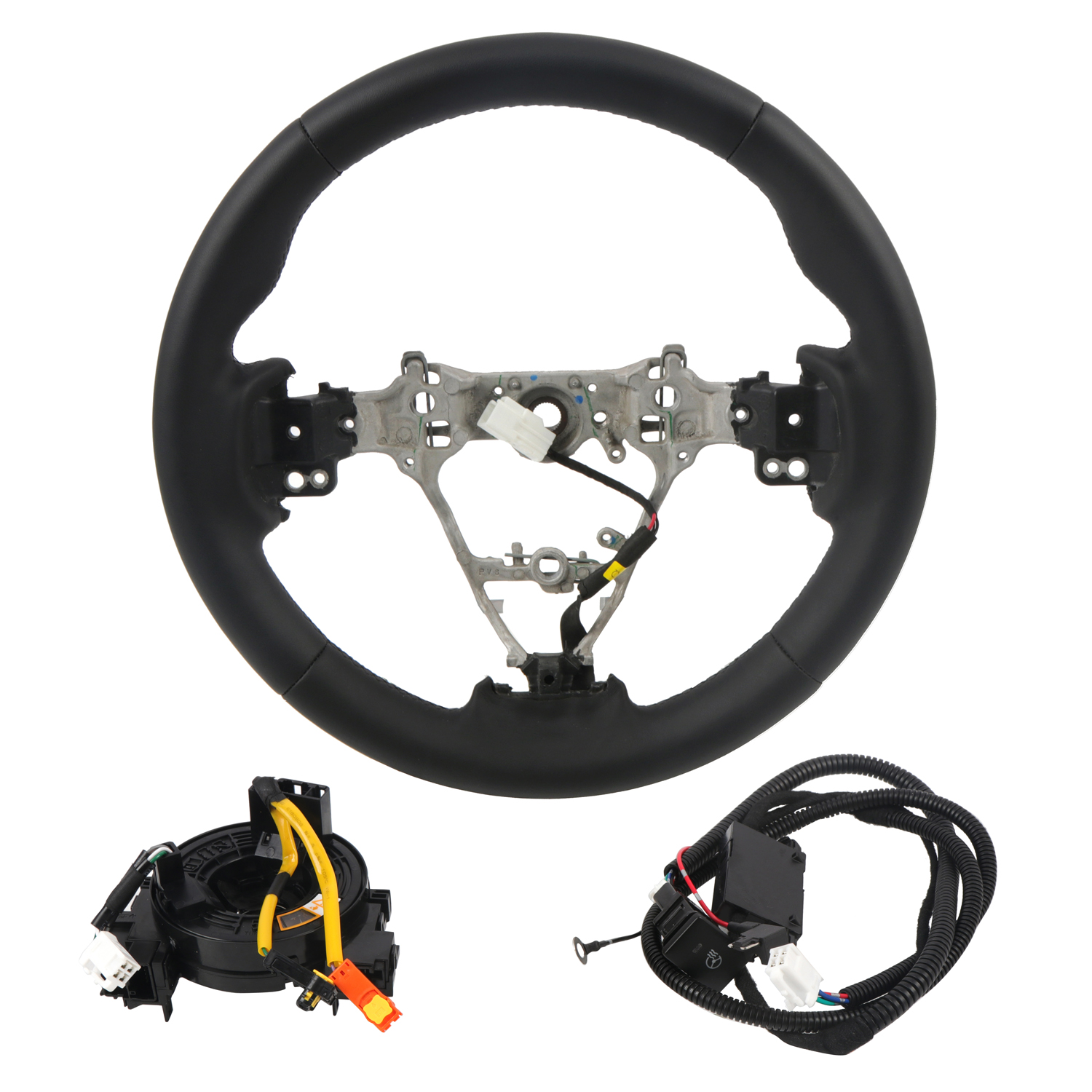 Heated Steering Wheel Perforated Leather For Toyota Corolla 2014-2018 / RAV4 2013-2018