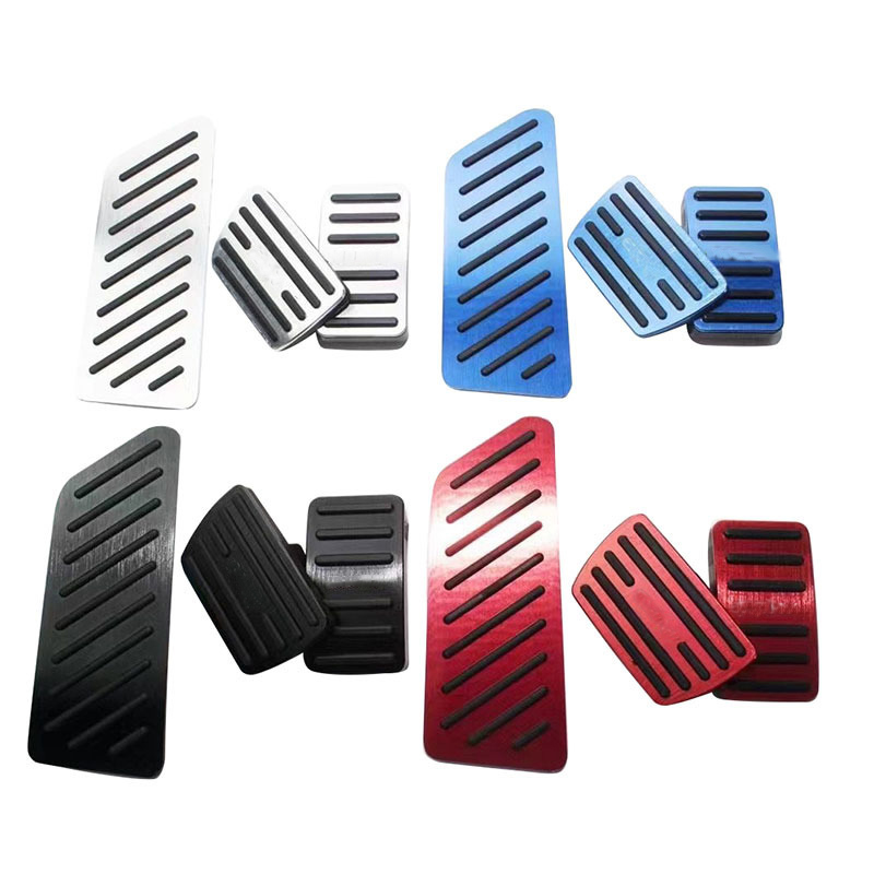 3PCS Aluminum Alloy Material Gas Brake Footrest Pedal Cover For Honda CRV CR-V 2023
