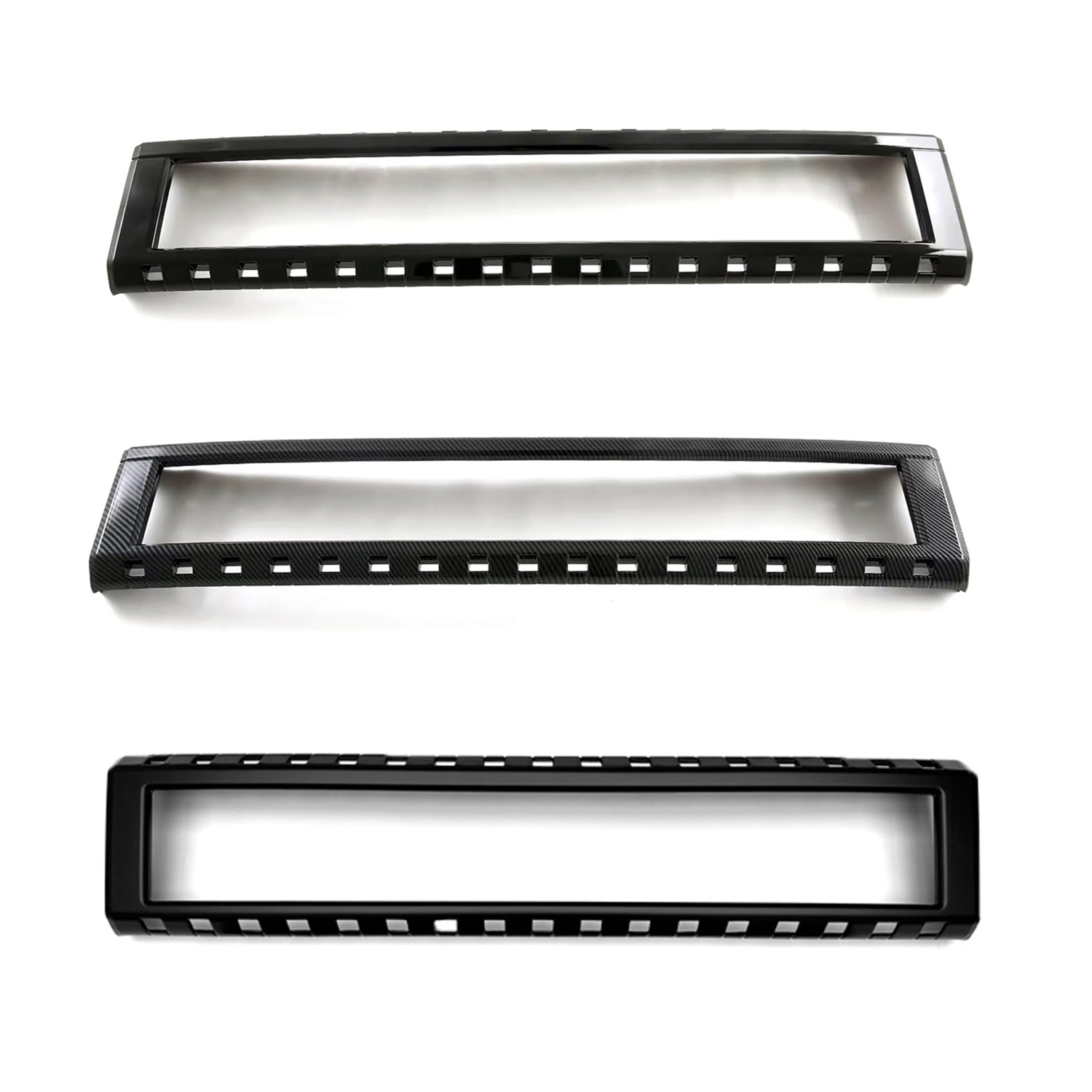1PCS Front Grille Mesh Cover Trim For Toyota Land Cruiser Prado J250 LC250 2024 2025