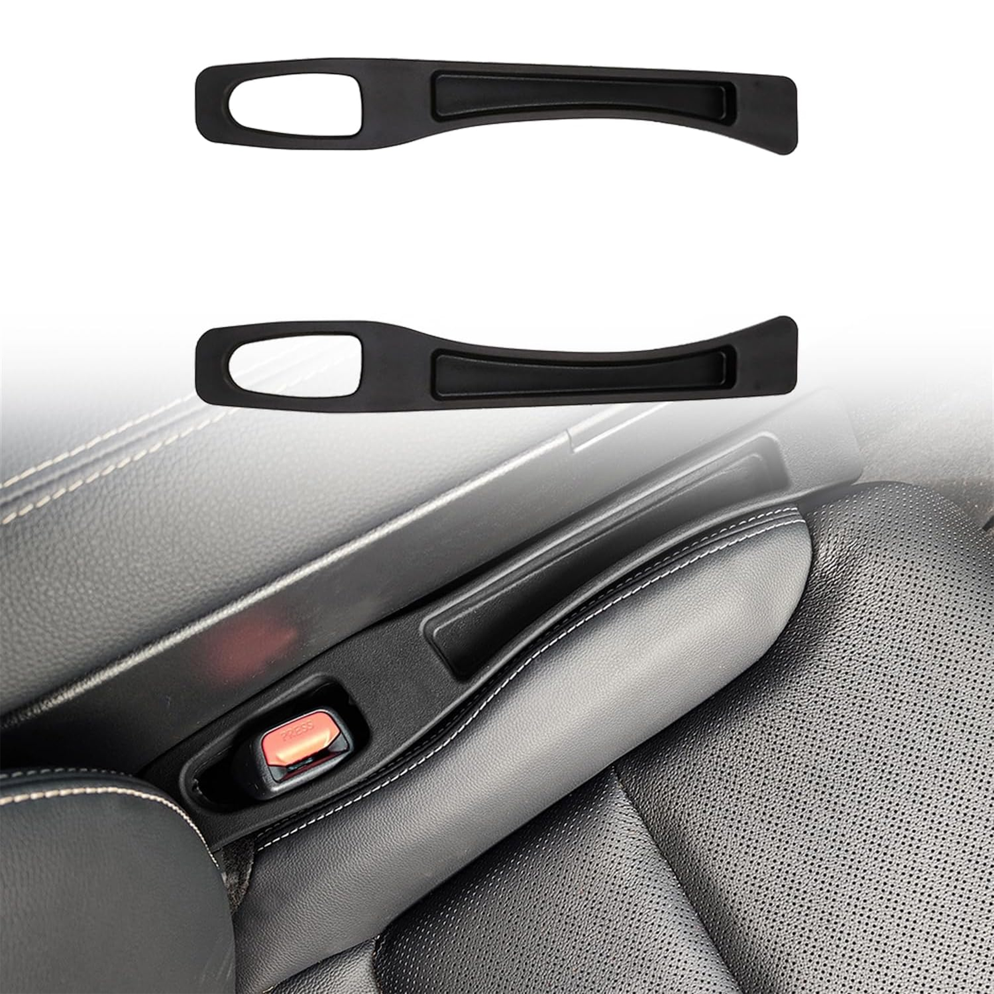 2PCS Car Accessories Armrest Seat Side Storage Tray Organizer For Toyota Land Cruiser Prado J250 LC250 2024 2025