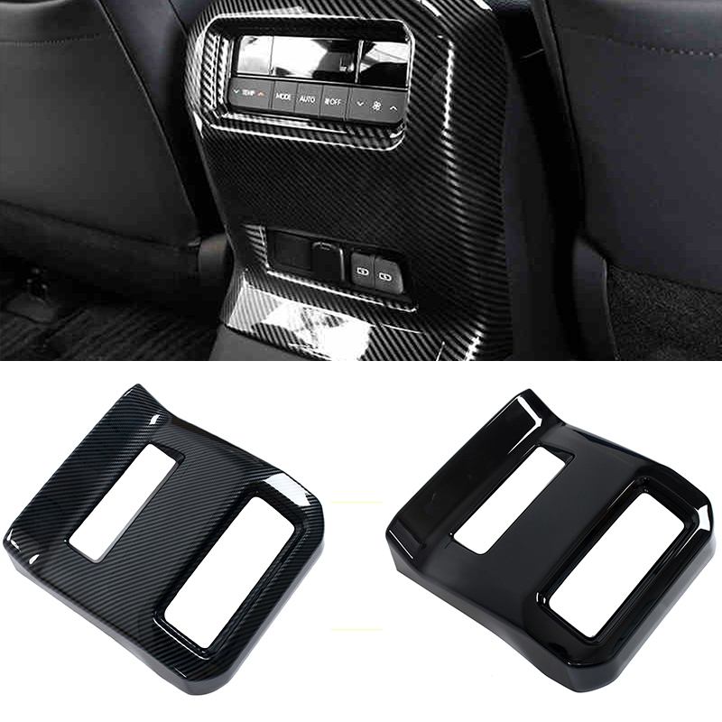 Interior Rear Armrest A/C Air Outlet Vent Cover Trim For Toyota Land Cruiser Prado J250 LC250 2024 202...