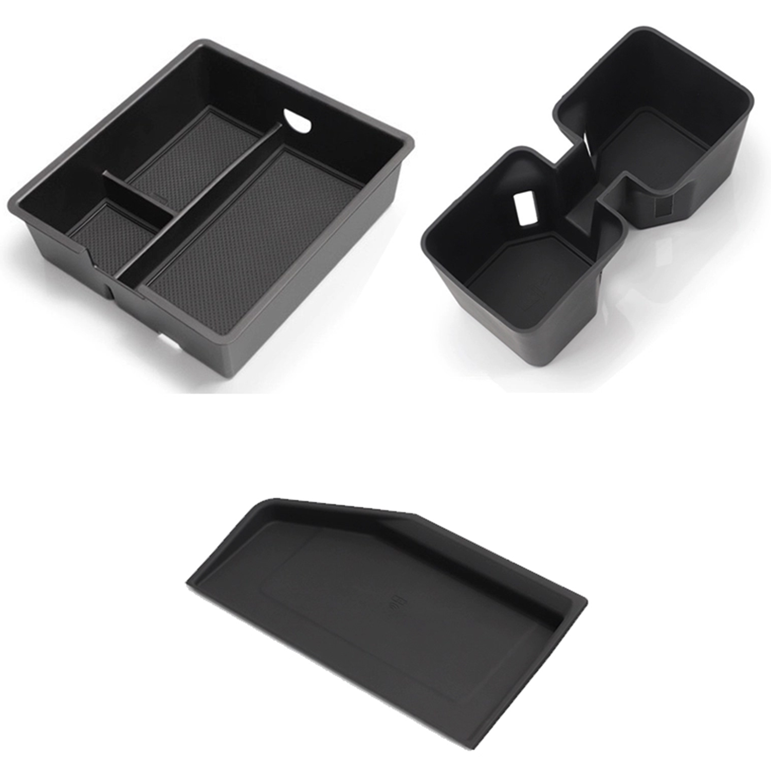 3PCS ABS Center Console Organizer Car Accessories For Lexus GX550 2024 2025