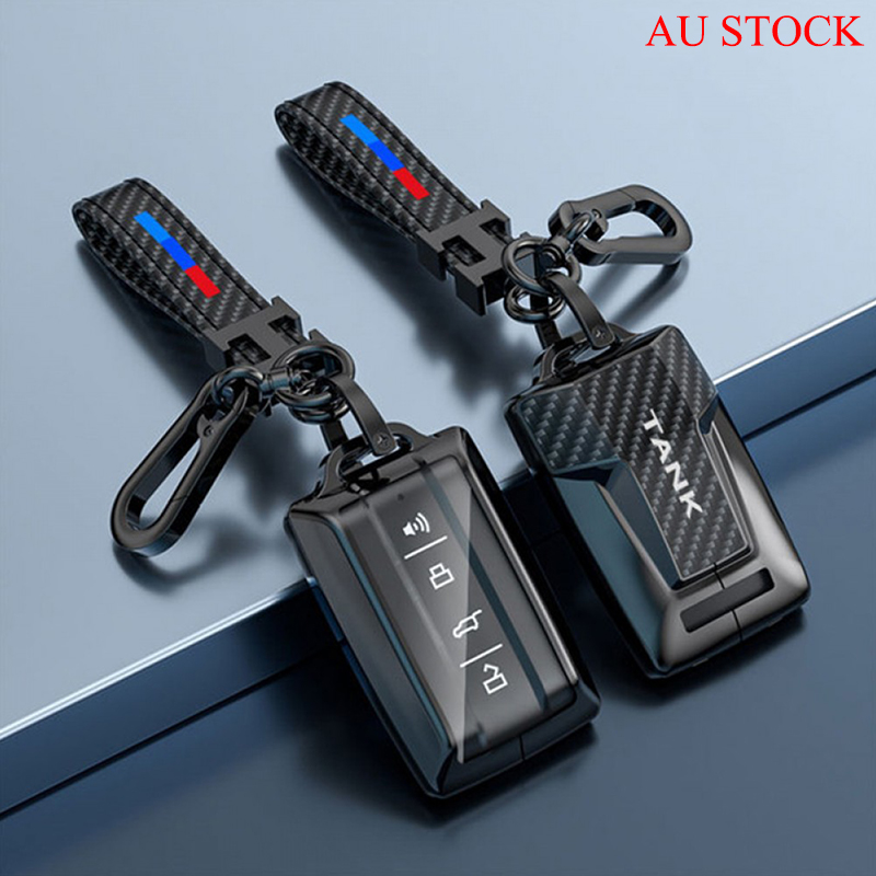 High Quality Car Key Holder Cover Case Shell For Great Wall GWM WEY TANK 300 2022 2023 2024