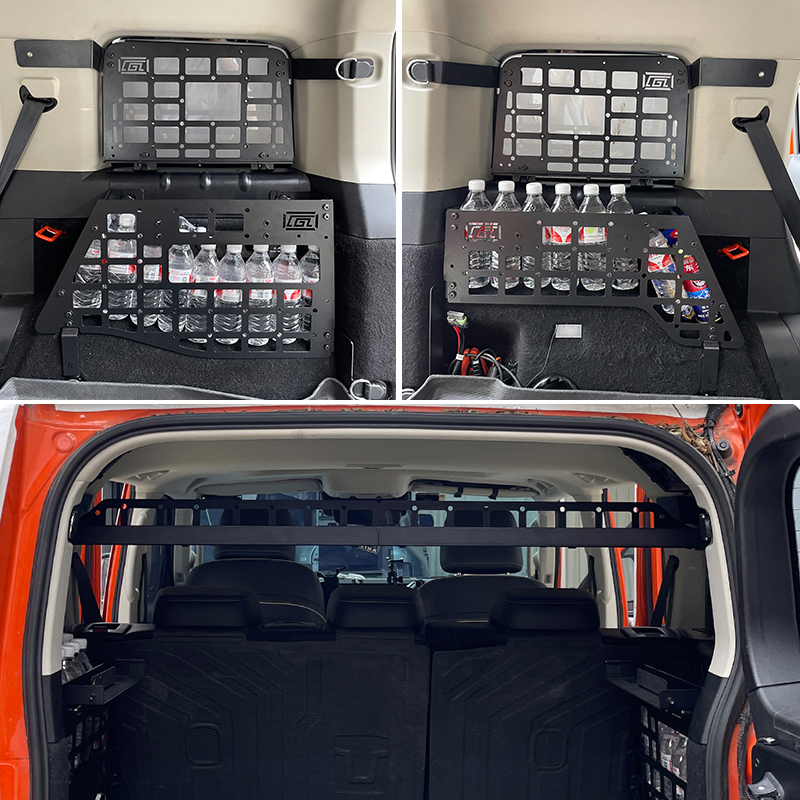 Car Trunk Storage Panel Shelf Molle Panel Storage Shelf For Great Wall GWM WEY TANK 300 2020 2021 2022...