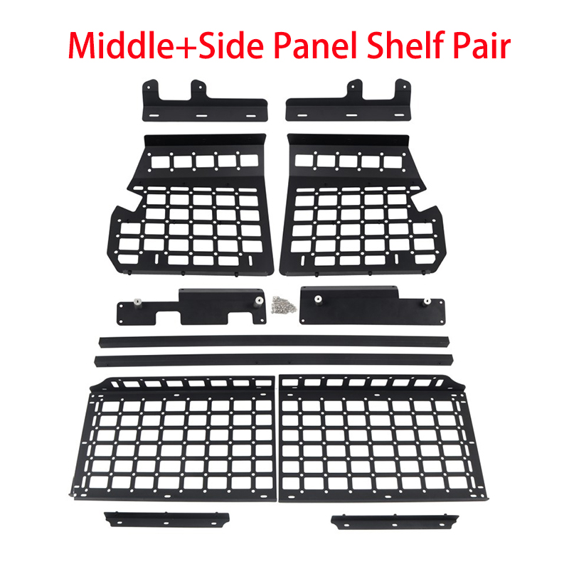 Prado 120 Middle Shelf+Side Panel Shelf Pair  + $225.00 
