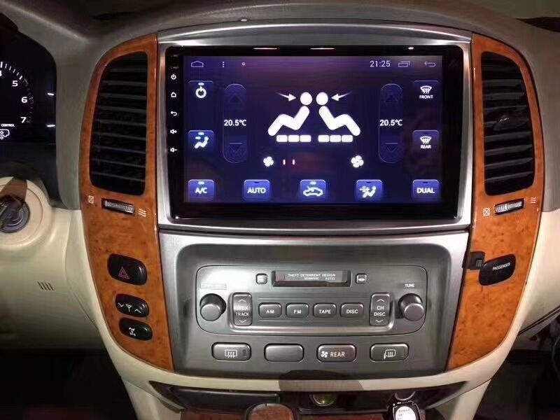 Car Multimedia Stereo Radio Audio GPS Navigation Sat Nav Head Unit For Toyota Lexus LX470 03-09