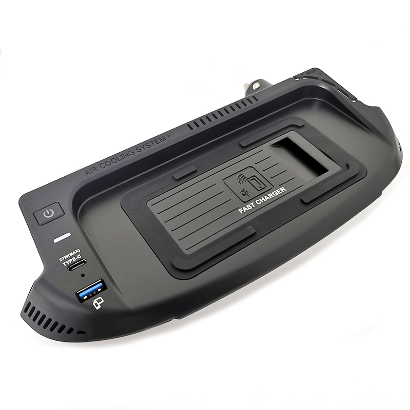 15W Car wireless charger QI phone charger fast charger charging plate pad for Ford Mustang 2015-2021