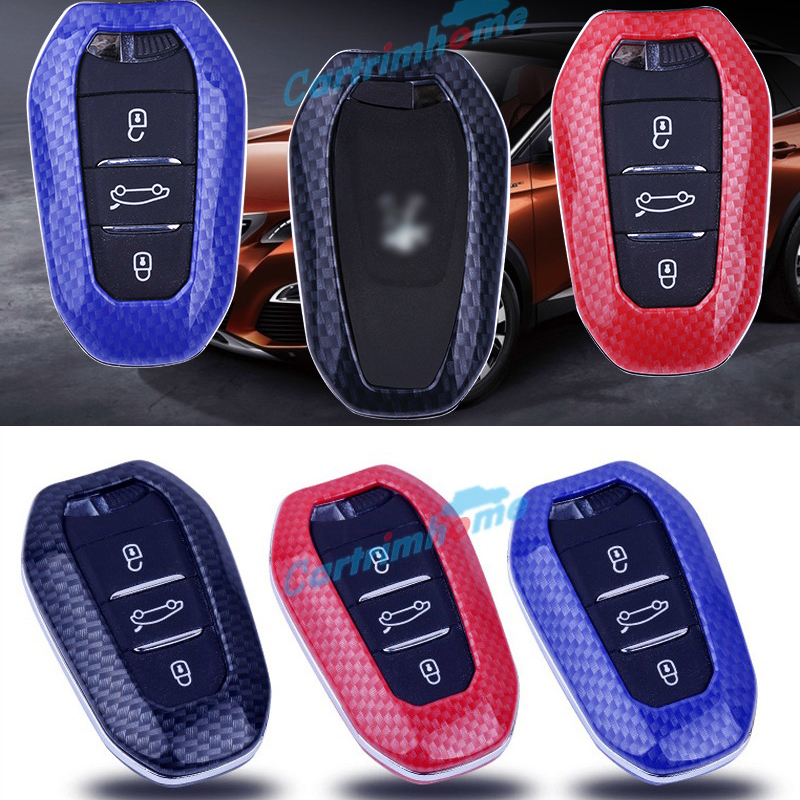  Smart Car Key Case Key Bag 1pcs For Peugeot 3008 Access / Active / Allure / GT 2016-2019
