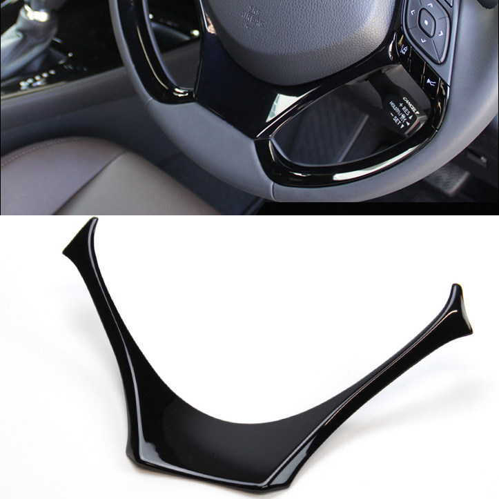 ABS Steering Wheel U Shape Cover For Toyota C-HR CHR 2016-2021
