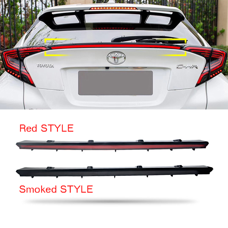 Spoiler LED light replacement parts for Toyota C-HR 2016-2019