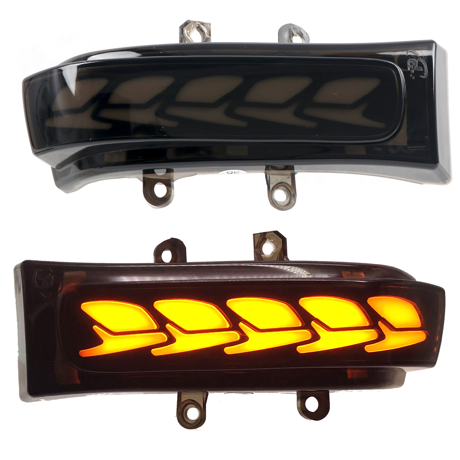 Not suitable for models without LED lights!!! LED Side Mirror Sequential Dynamic Turn Signal Light For...