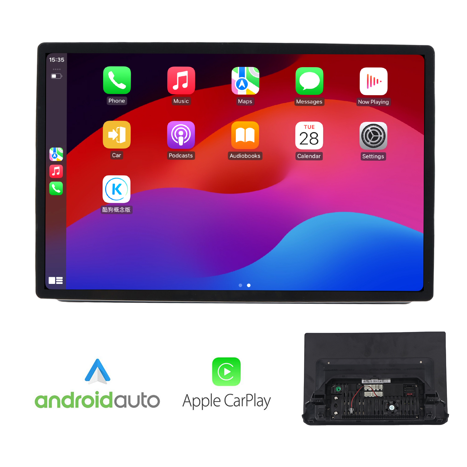 13.1 Inches Car Multimedia 8+256G Android 12.0 Head Unit for Toyota RAV4 2019 2020 2021 2022 2023 2024 2025
