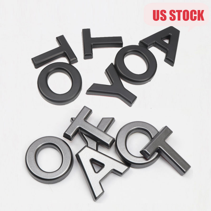 Front Bumper Grille TOYOTA Emblem Logo Nameplate For Toyota 4Runner(Not suitable for OEM grille)