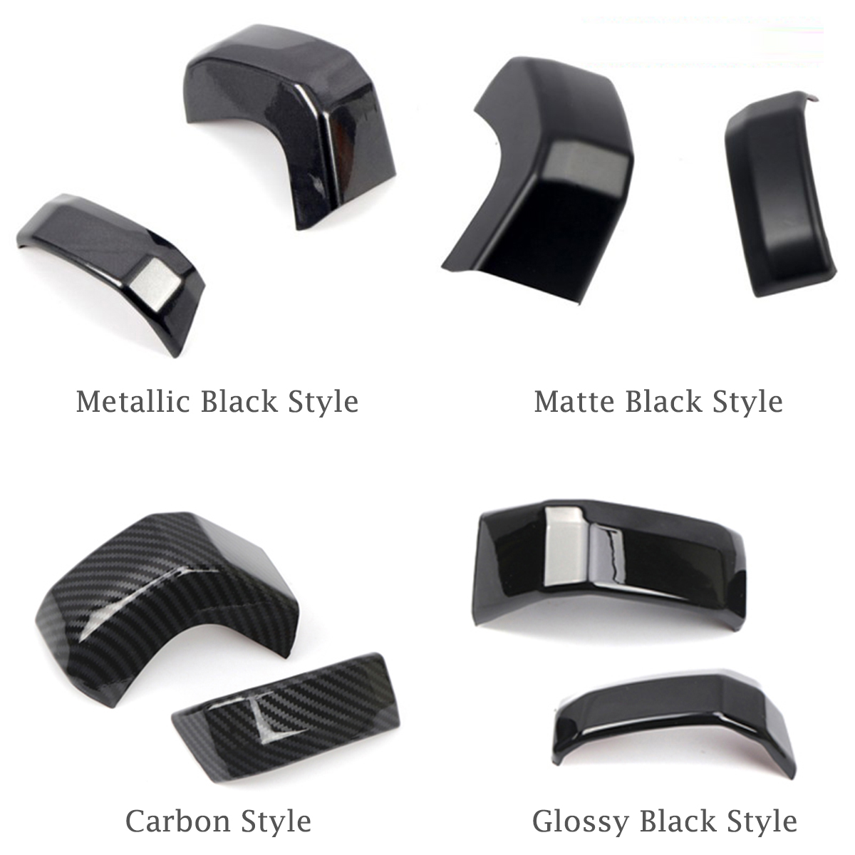 Co-Pilot Central Console Side Decorative Panel Cover Trim For TOYOTA 4Runner 2014-2024