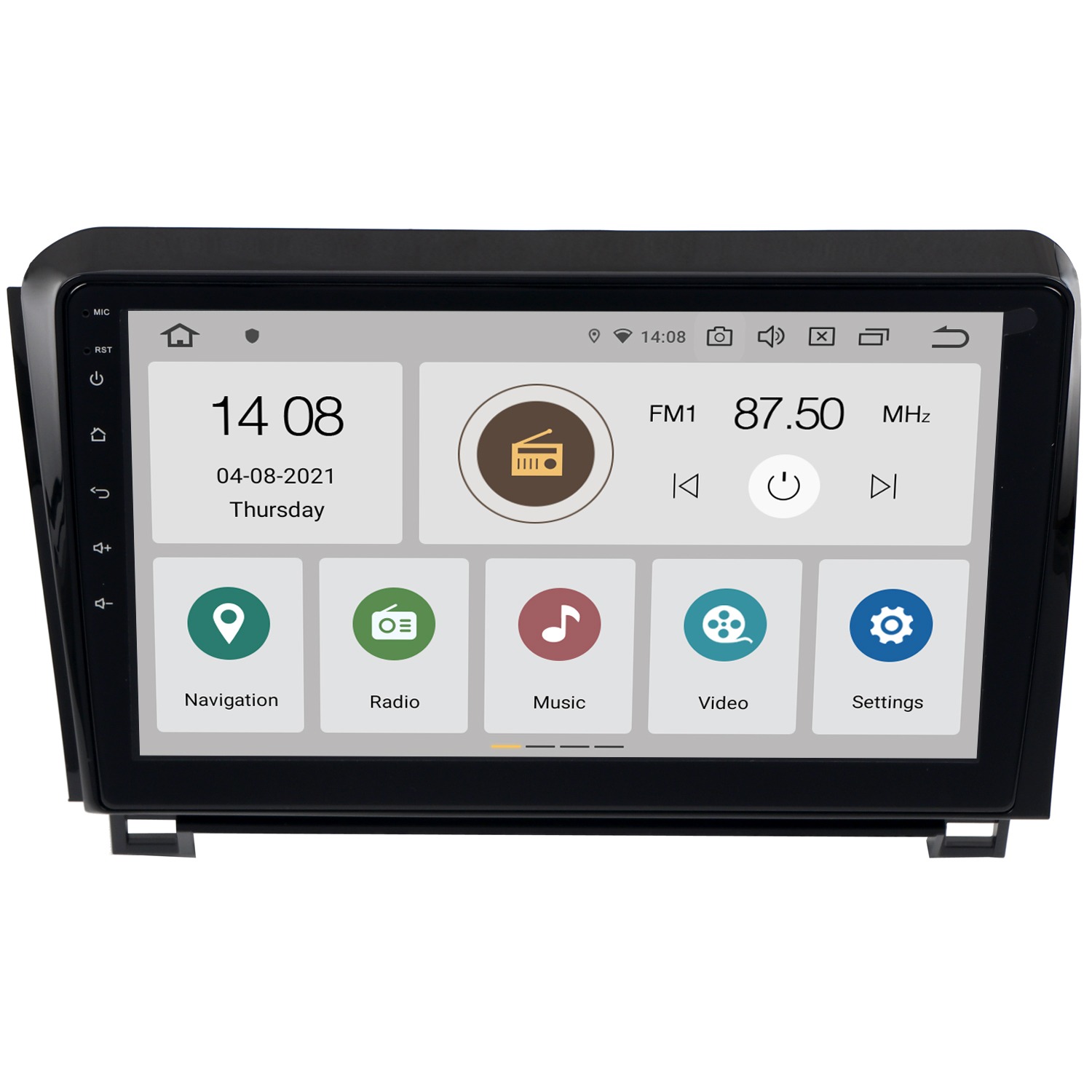 T10 6+128G 9" Android 10 Car Multimedia Stereo Radio Audio DVD GPS Navigation Sat Nav Head Unit ...